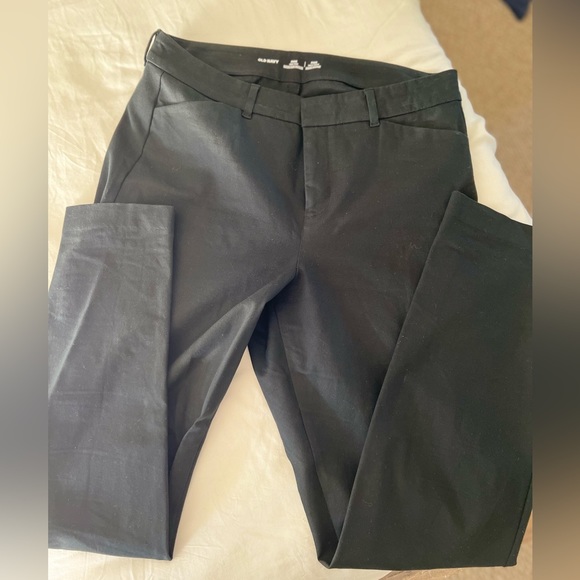 Old navy black pixie cut, high rise dress pants - Picture 4 of 4